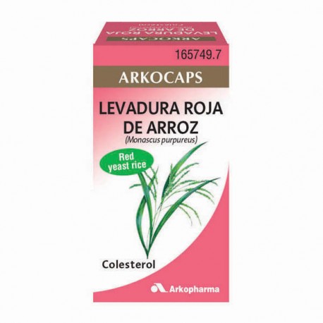 165749 - ARKOCAPSULAS LEVADURA ROJA DE ARROZ 45C.