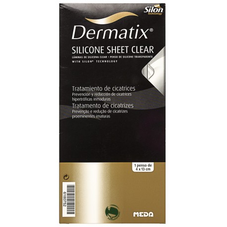 151155 - DERMATIX LAMINA SILICONA CLEAR 4 X 13
