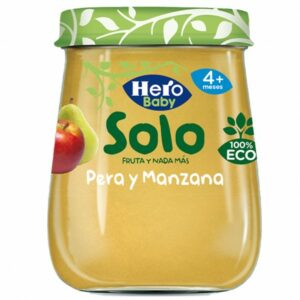 186572 - HERO BABY SOLO PERA Y MANZANA 120 G