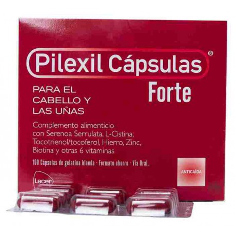 166904 - PILEXIL CAPSULAS FORTE CABELLO Y UÑAS 100 CAPS
