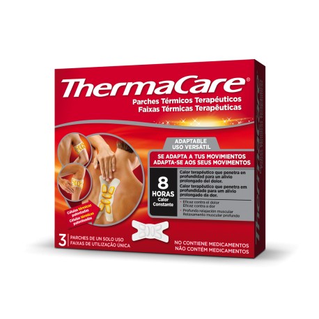 171342 - THERMACARE ADAPTABLE PARCHES TERMICOS 3 PARCHES